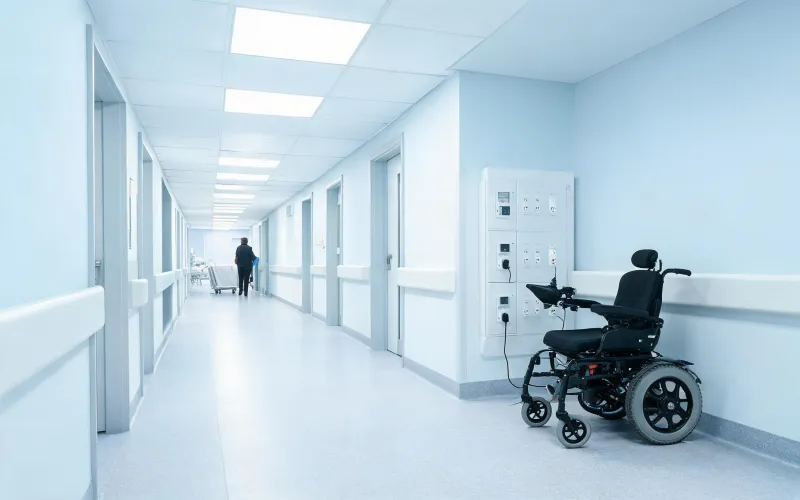 Hospital rehab unit